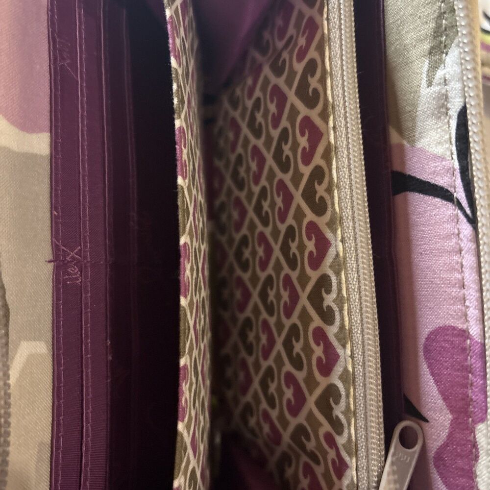 Vtg Vera Bradley Portobello Road Laura Tote Shoulder Bag & Turnlock Wallet Set - Picture 8 of 8